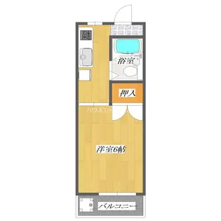 レモンハイツ島田II【2階】の間取り