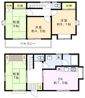 東京都八王子市西寺方町【一戸建】の間取り
