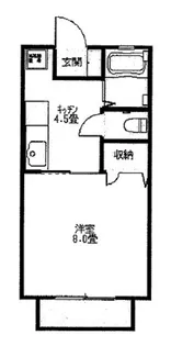 プリムベール【2階】の間取り
