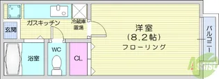 ホワイトキャッスル南小泉11番館【1階】の間取り