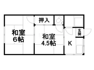 すみれ文化【2階】の間取り