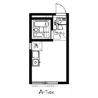コスモハイツ【1階】の間取り