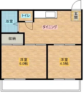 コーポフェニックス【2階】の間取り