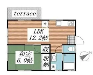 千葉県東金市東金【一戸建】の間取り