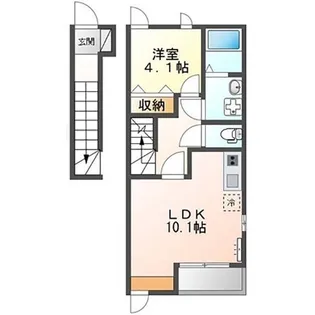 GRANDE AMI(グランデ アミ)【2階】の間取り