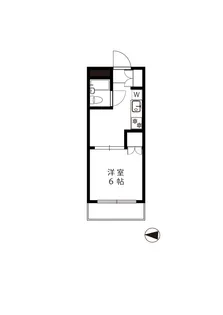 ライフゾーン中原II【3階】の間取り
