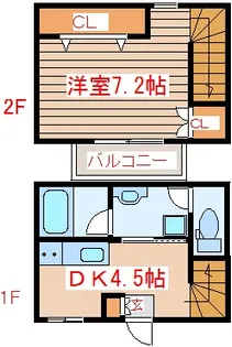 T・Kコーポの間取り