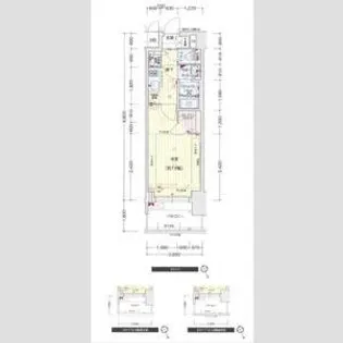 愛知県名古屋市中区新栄2【マンション】の間取り