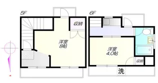 第2小野ビル【6階】の間取り