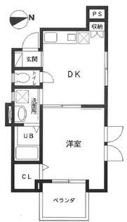 ノベルコート曳舟【3階】の間取り