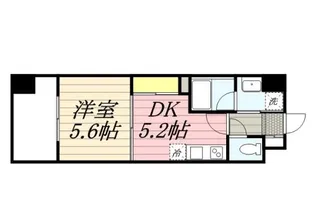 福岡県久留米市六ツ門町【マンション】の間取り