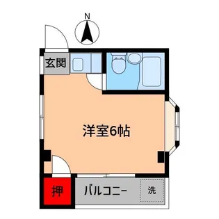 サンハイム青井【2階】の間取り