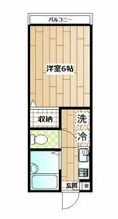 Fuji View【1階】の間取り