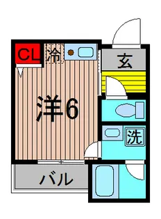 セボセボ川口仲町【1階】の間取り