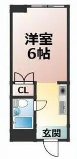 ニュースカイマンション【5階】の間取り