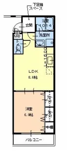 ピアチェーレ【1階】の間取り