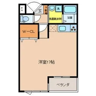ビオス竹林【3階】の間取り