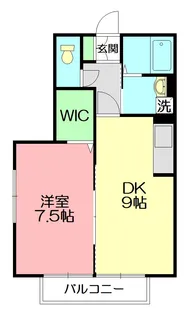 レセンテミナミ【2階】の間取り
