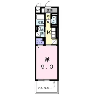 グラン アベニューI【2階】の間取り