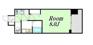 1Kの間取り画像