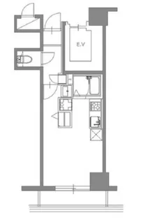 東京都港区白金3【マンション】の間取り