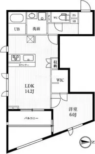 カーサ ルボートン【2階】の間取り