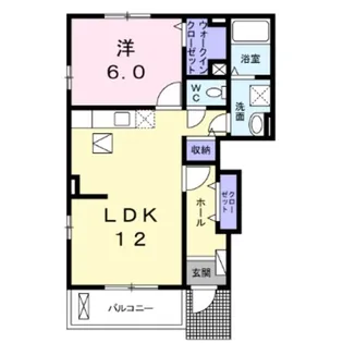 アンシャンテ III【1階】の間取り