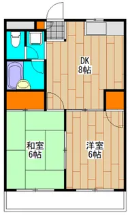 エコーズ【2階】の間取り