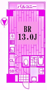 ヴィラMG【4階】の間取り