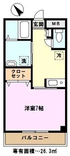 埼玉県川口市飯塚4【マンション】の間取り