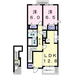 愛知県春日井市追進町1【アパート】の間取り