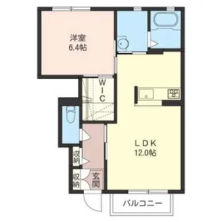 オアシス IX【1階】の間取り