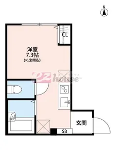 東京都杉並区和泉4【アパート】の間取り