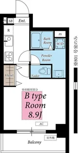 リブリ・MYT【8階】の間取り