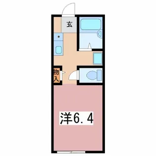 ヴィラ成和【1階】の間取り