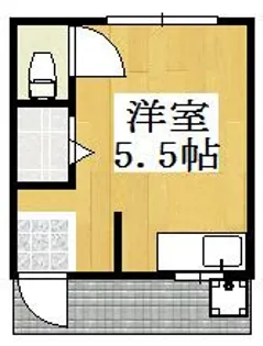 エステート北町【1階】の間取り