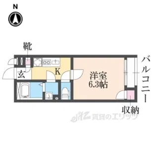 レオネクストLovin3【2階】の間取り