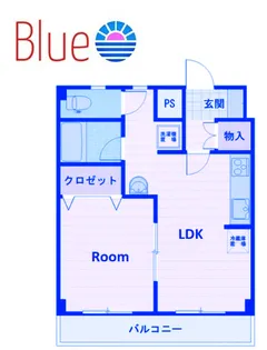 神奈川県藤沢市円行【マンション】の間取り