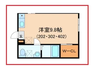 Skytree Hills Mariko【4階】の間取り