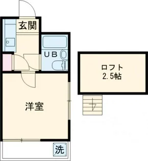 ライフピアホリディ【2階】の間取り