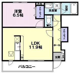 山形県山形市印役町2【アパート】の間取り