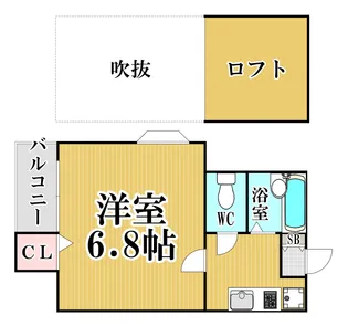 福岡県福岡市早良区南庄2【アパート】の間取り