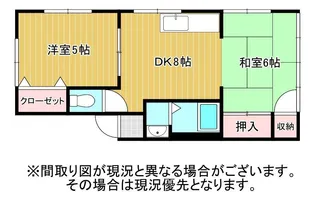 ルブランfuji【2階】の間取り