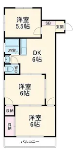 永井コーポラス【1階】の間取り