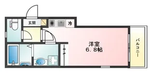 R・プレイス東新宿【2階】の間取り