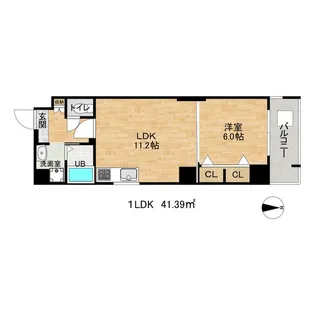 アドバンス西尾久【8階】の間取り