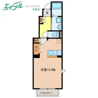 プリーマK I【1階】の間取り