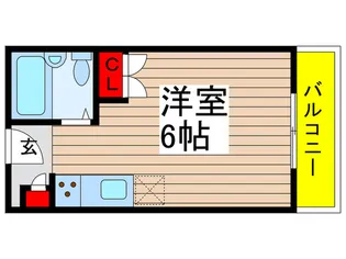 CLUB ORIENT No.141 YACHIYODAI【2階】の間取り