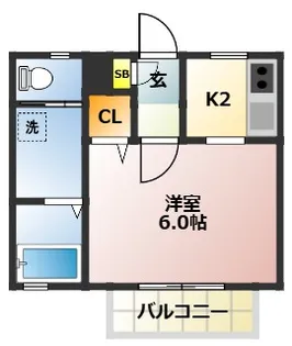 ルミエール【1階】の間取り