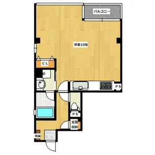 ピッコロチェドロ【3階】の間取り